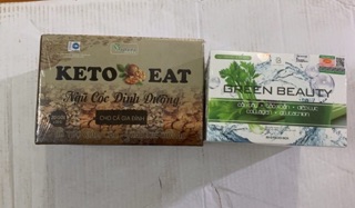 [Combo] Keto eat & diệp lục cần Tây