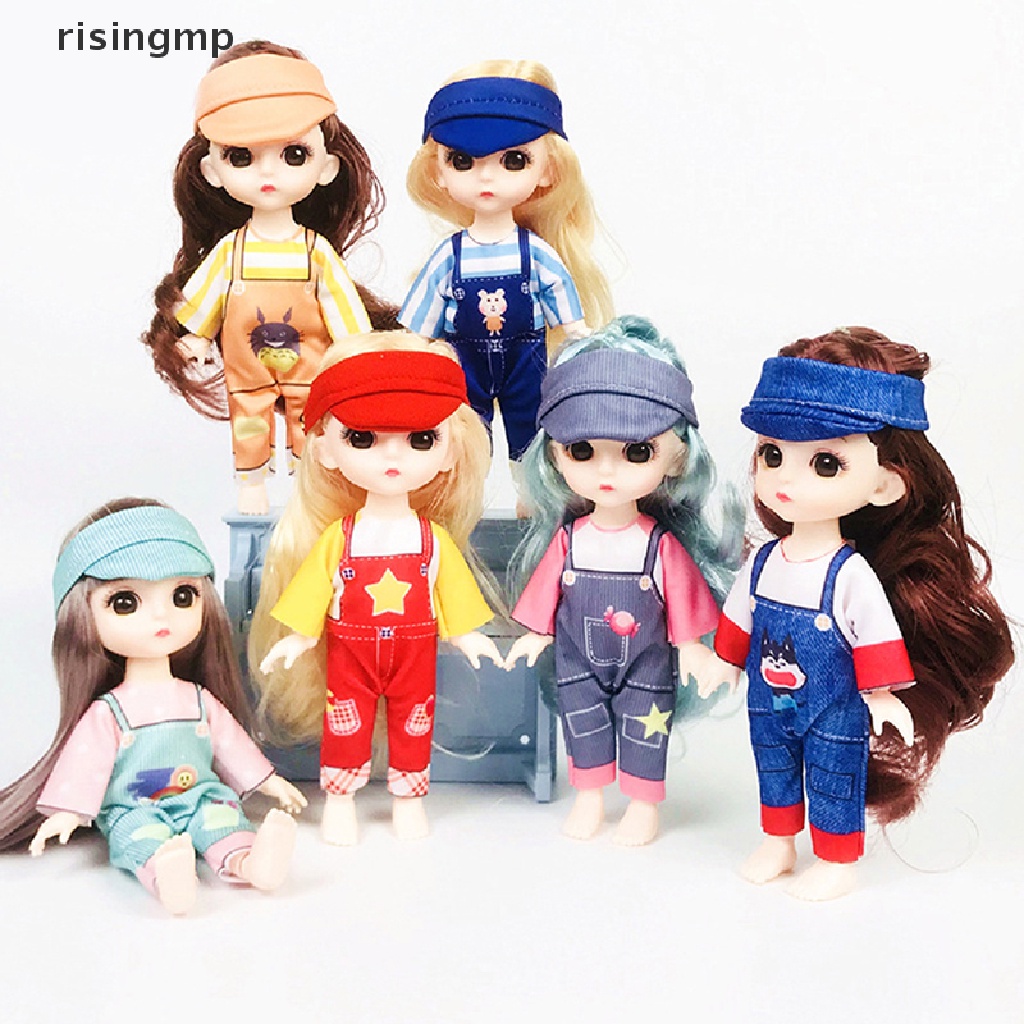 Bộ Quần Áo Thời Trang Cho Búp Bê 16-17cm ob11 1 / 12 ♨Trên đó