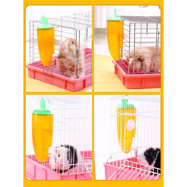 bình nước Carrot 500ml dành cho thỏ, bọ, sóc,hamster