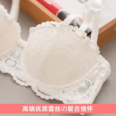 (Hot 2020) Bộ Đồ Lót Quả Ngang Cup 1/2 Có Gọng Đệm Mỏng Ren Gợi Cảm Mới S051 | BigBuy360 - bigbuy360.vn