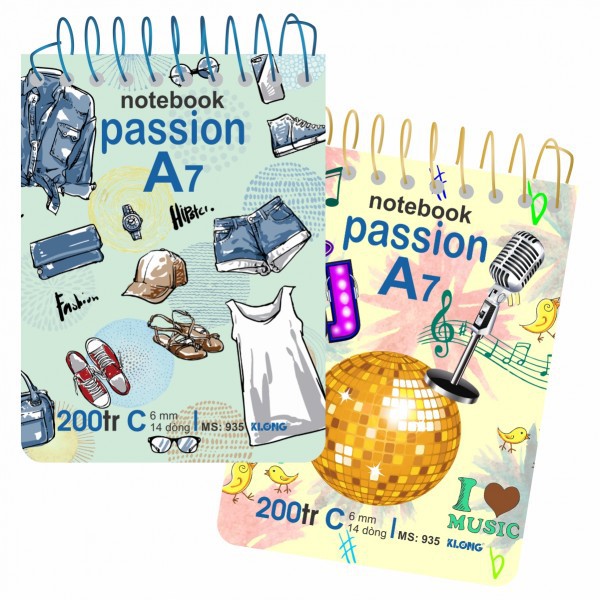 Sổ lò xo A7 KLong 200T 935