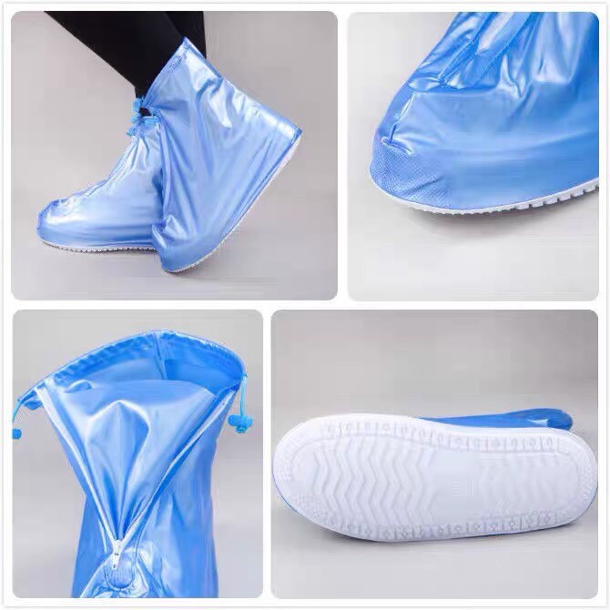 Ủng bọc bảo vệ giày đi trời mưa có đế cao su dầy dặn cao cấp