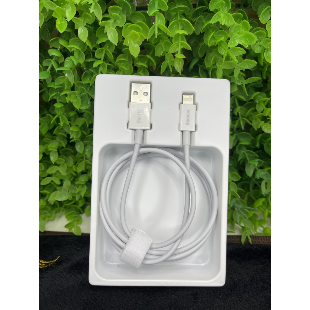 Cáp Sạc IP Baseus Cafule Series Metal Data Cable USB to IP 2.4A- Thiết Kế Nhỏ Gọn, Tiện Lợi Cho Người Sử Dụng.