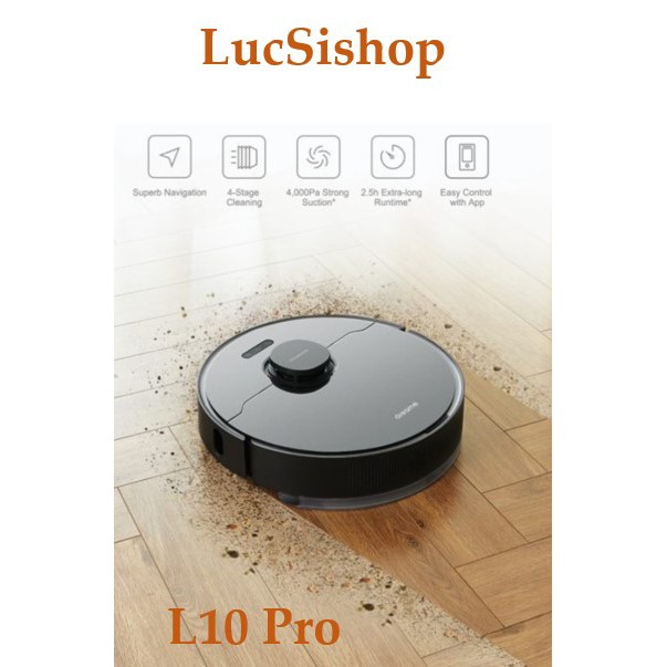 Robot Hút Bụi Lau Nhà Dreame Vacuum L10 Pro