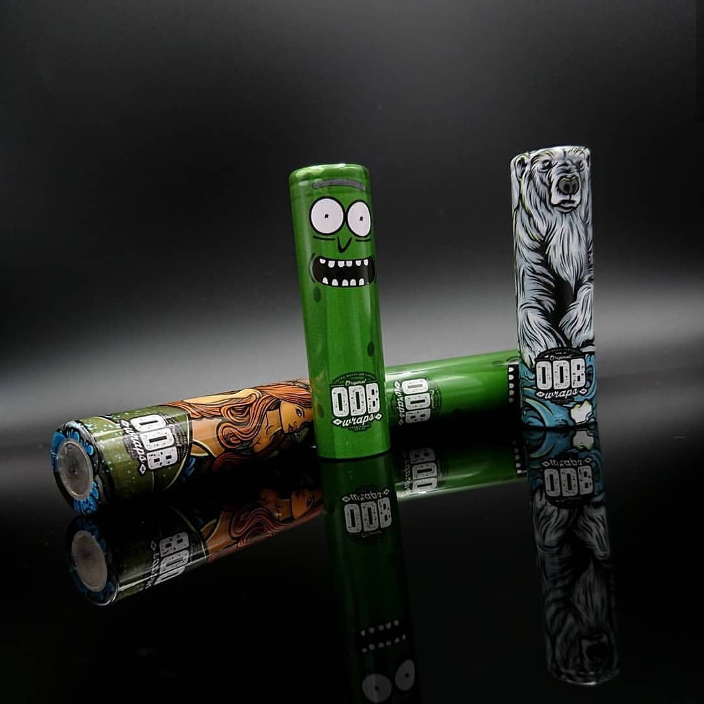 Gen bọc pin 18650 ODB nhiều skin đa dạng. bộ 12 cái (ĐÃ ĐỔI 2 MẪU)