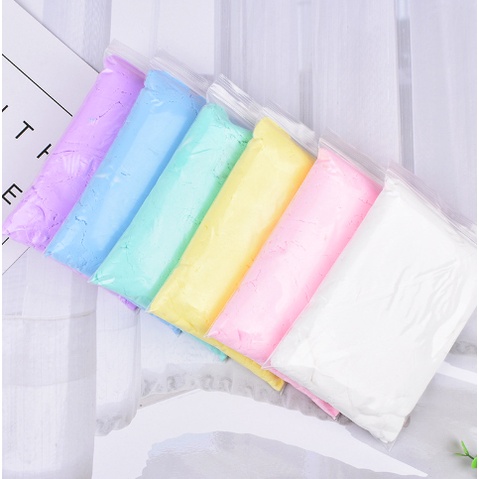 Đất Sét Nhật Làm Slime, Đất Sét Siêu Nhẹ Tự Khô Loại 100g, 50g