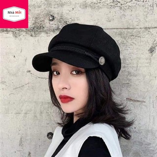 Nón Beret Mỏ Da Cực Ngầu VIDEO THẬT 100%