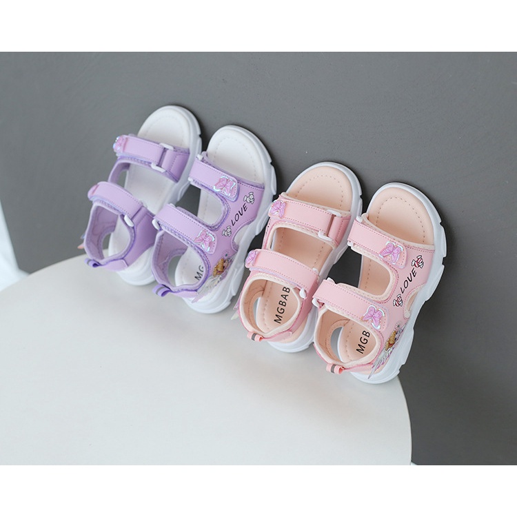 Sandal đi học cho bé gái.giày sandal  dép quai hậu cho trẻ em  đẹp mềm nhẹ thời trang hàng Quảng Châu V581