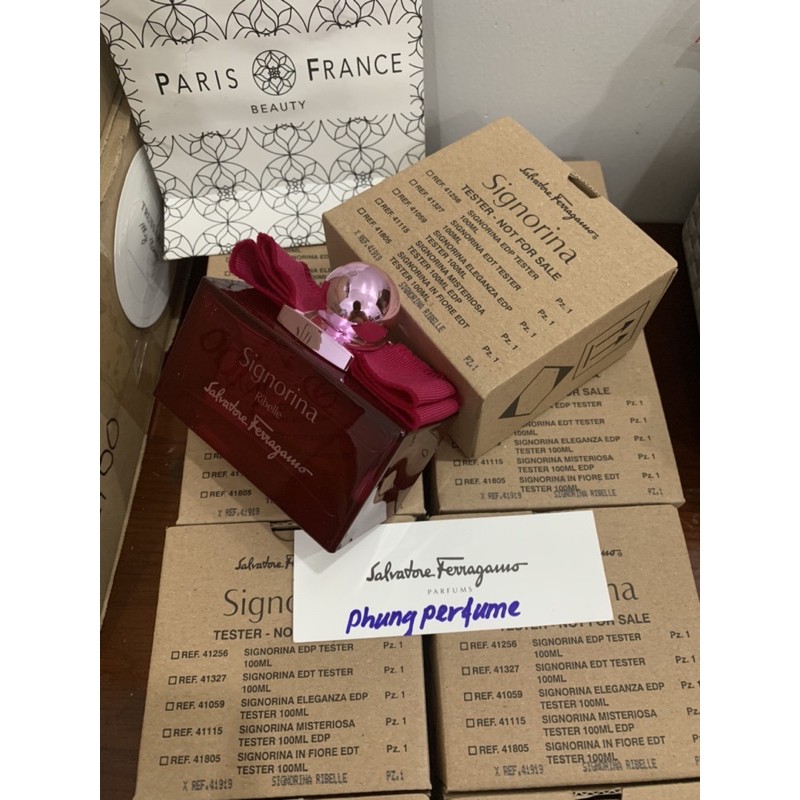 [Mã 1512FMCGSALE giảm 8% đơn 500K] Nước hoa nữ tester Signorina Ribelle edp 100ml (hộp như hình)