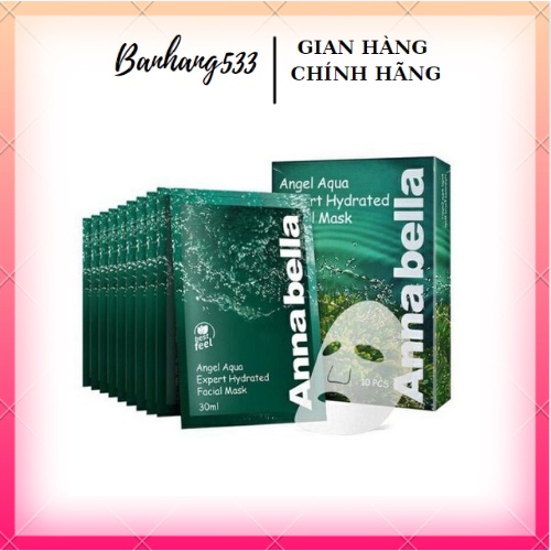 Hộp 10 gói mặt nạ ANNABELLA