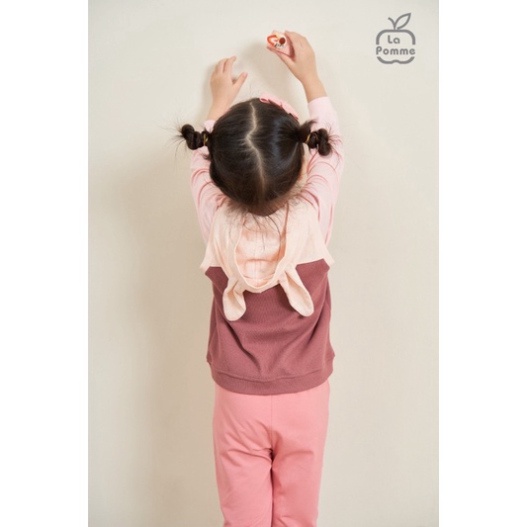 La Pomme áo gile mũ baby donkey 6m-5y