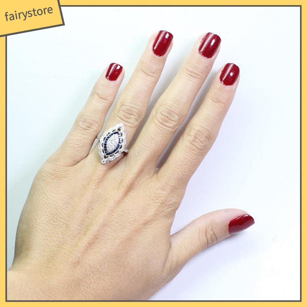 Nhẫn ĐíNh Đá Pha Lê Sang TrọNg Cho Nữ