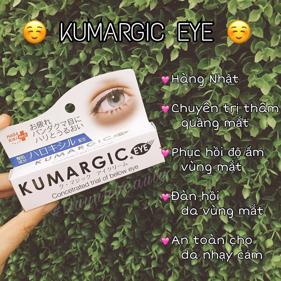 Kumargic - Kem ngăn ngừa thâm quầng Mắt KUMARGIC Nhật Bản