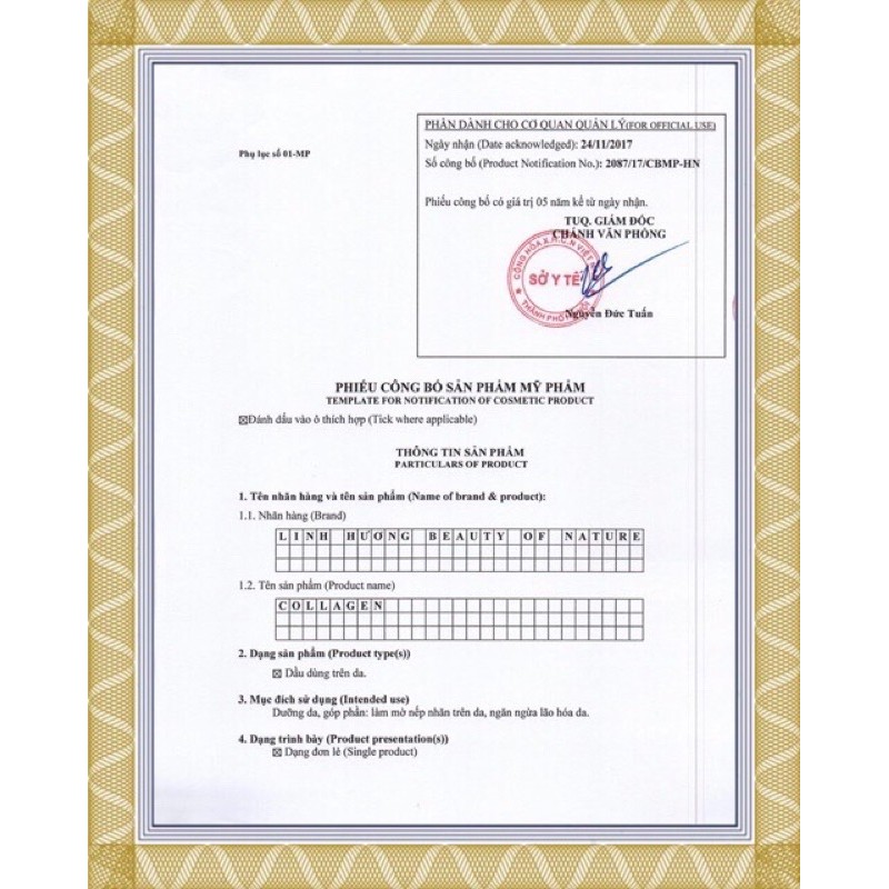 Super collagen Linh Hương