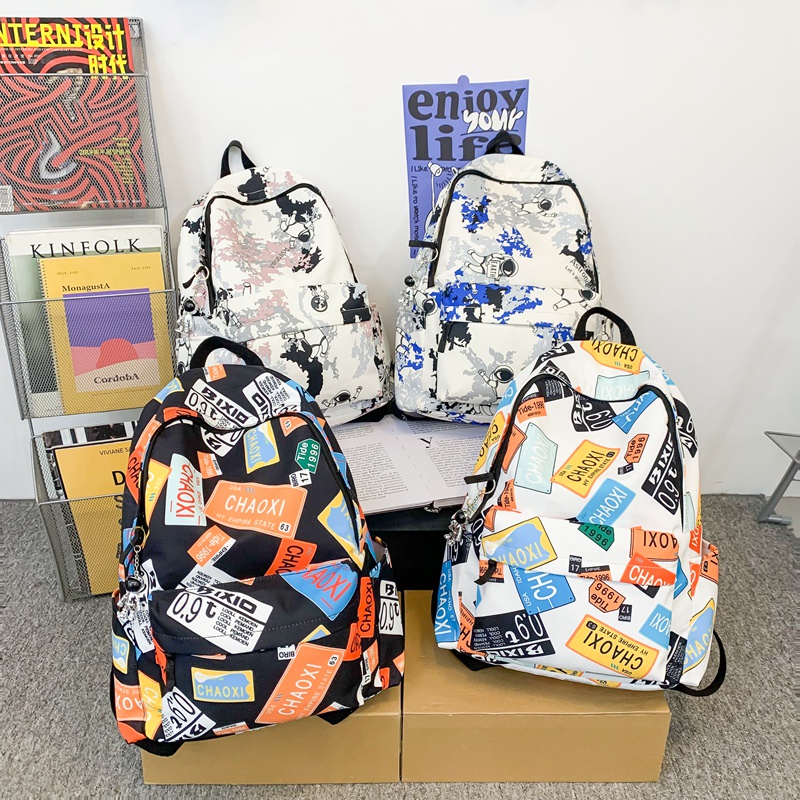 Balo Prettyzys sức chứa lớn cỡ 14inch thời trang cho học sinh sinh viên