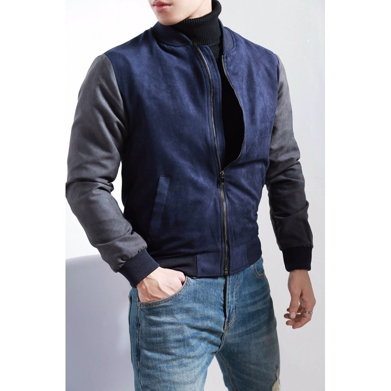 Áo Da Lộn Phối cực Đỉnh full tag