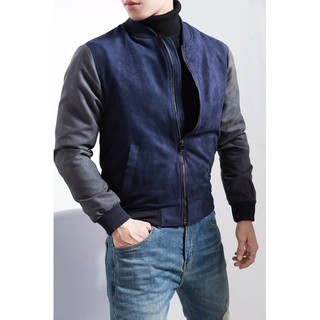 Áo Da Lộn Phối cực Đỉnh full tag