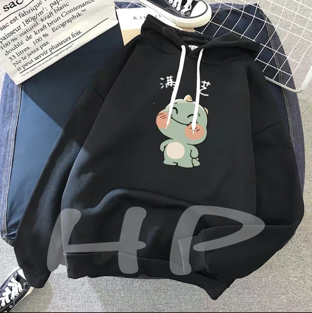 Áo hodie khủng long má hồng THP876 | BigBuy360 - bigbuy360.vn