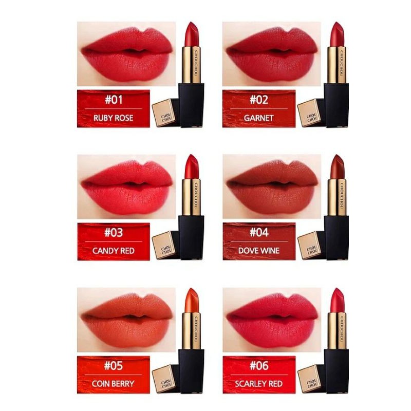 Son Thỏi Lì Chouchou The Great Desire Matte Rouge 3.5g