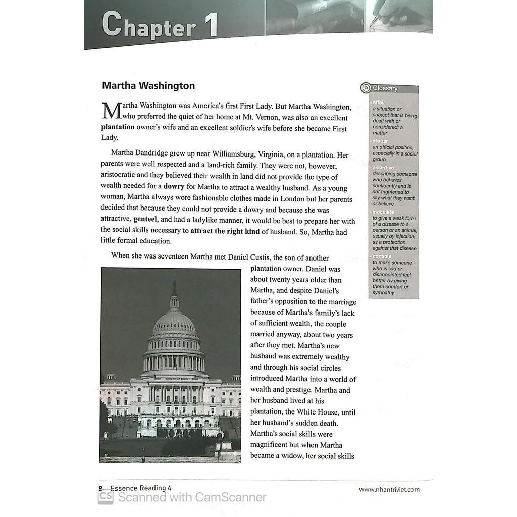 Sách Longman Essence Reading 4