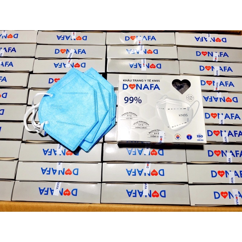 ✅ Khẩu trang y tế 5 lớp N95 , KN95 Donafa cao cấp đủ màu