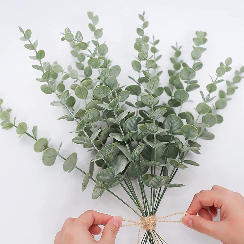 Lá Bạch Đàn Nhân Tạo 54cm Trang Trí Nhà Ở/Văn Phòng/Tiệc Cưới
