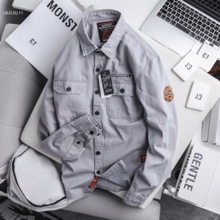 ÁO SƠ MI DENIM 2 TÚI CAO CẤP