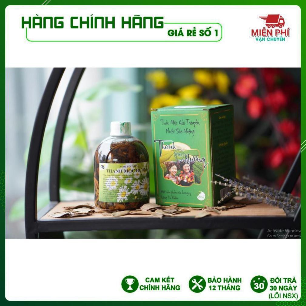 [HẾT TỤT LỢI, VIÊM LƠI, SÂU RĂNG, CHÍNH HÃNG] Nước Súc Miệng Thanh Mộc Hương