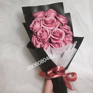 ‼️‼️mẫu bó dài 13 bông hồng đất‼️‼️