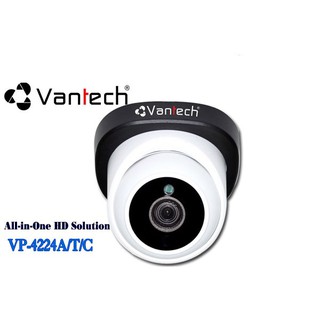 Camera dome ahd | tvi | cvi 4.0 megapixel vantech vp-4224a / vp-4224t / vp-4224c
