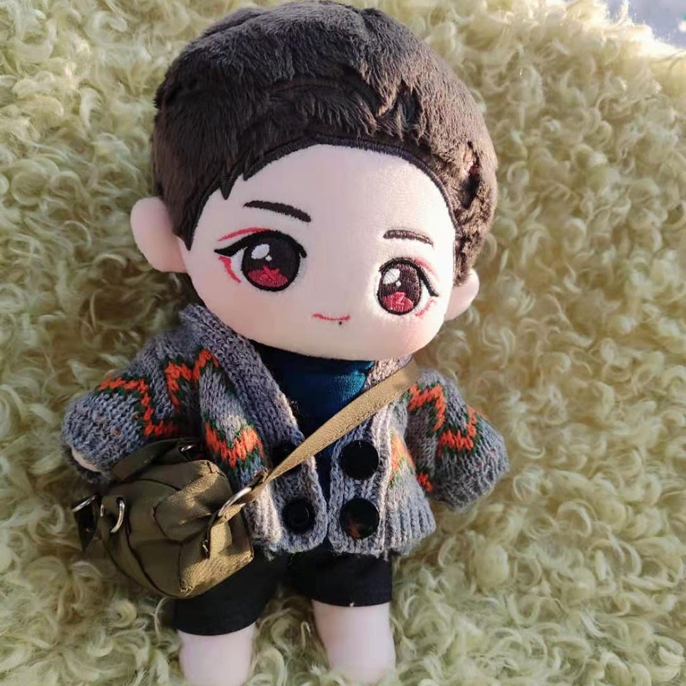 Outfit Doll 20cm - Túi &amp; Áo khoác len Tiêu Chiến loại 1 / tủ đồ Taobao