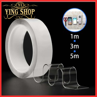 Băng Keo 2 Mặt Trong Suốt Siêu Dính-Băng keo Nano