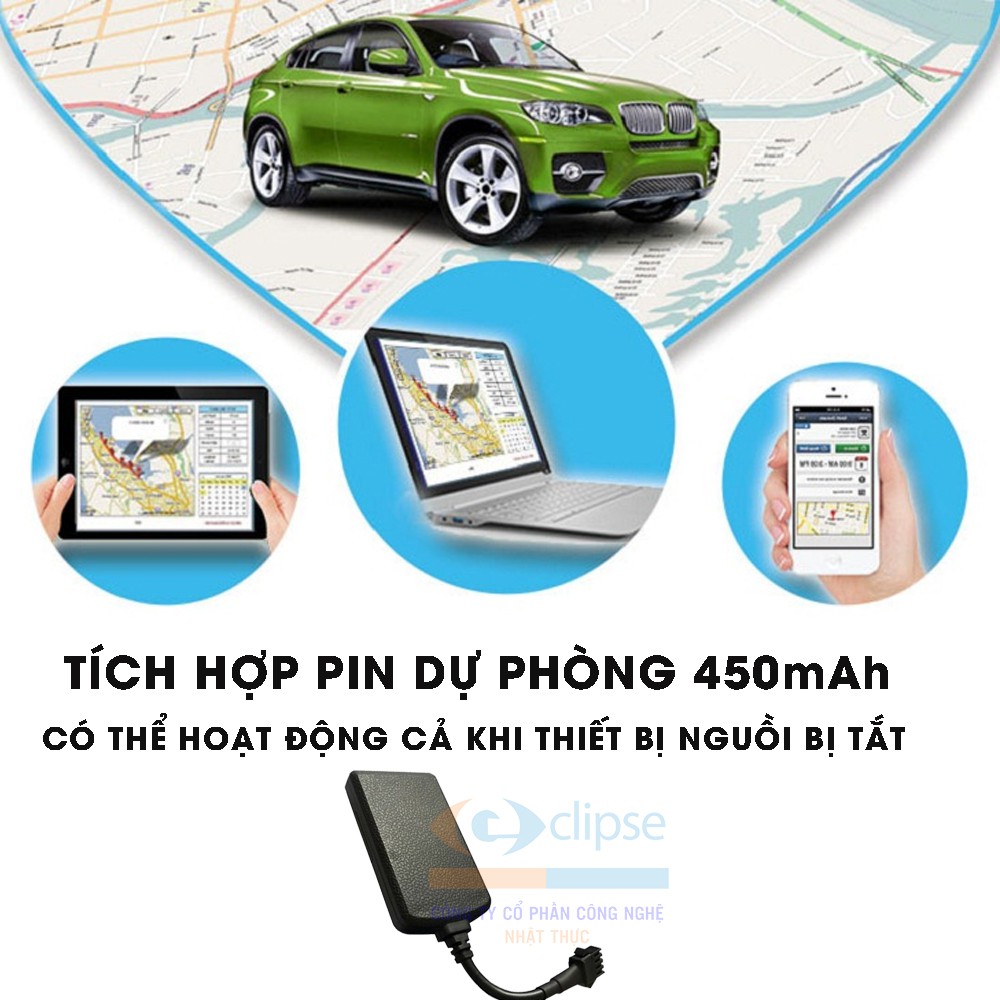 Thiết bị định vị vị trí theo dõi GPS 15 Nhật Thực