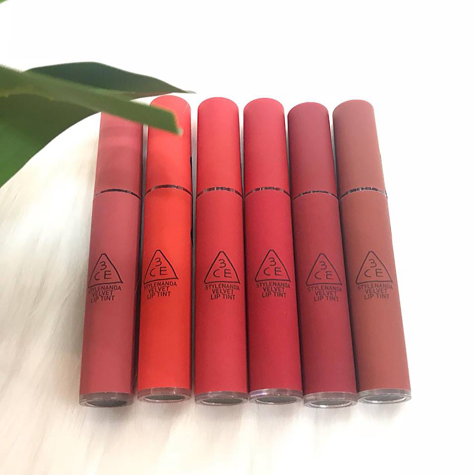 Son kem lì 3CE Velvet Lip Tint - cập nhật 5 màu mới nhất 2022