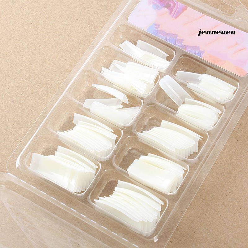 Set 100 Móng Tay Giả Bằng Nhựa Acrylic Tiện Dụng