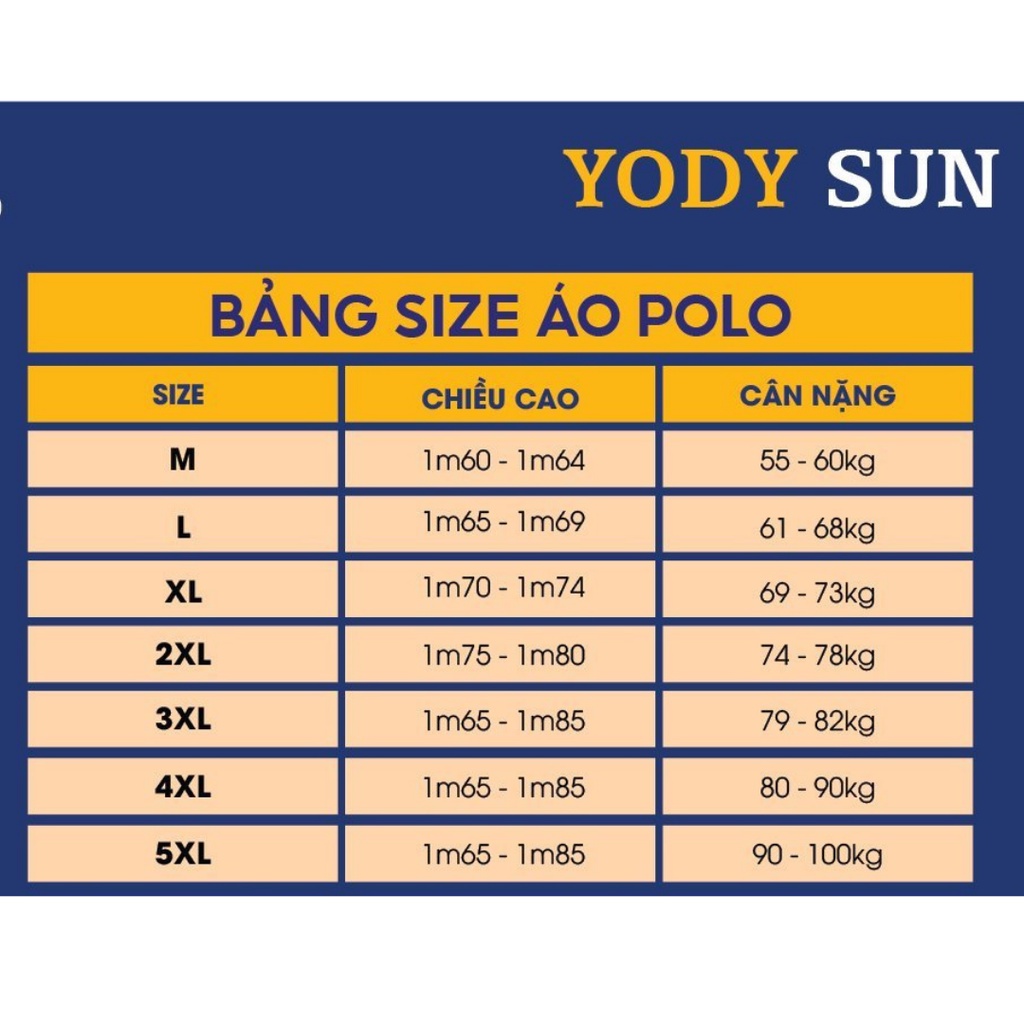 Áo polo nam YODY vải cool compact, phông cổ bẻ tay ngắn siêu mát siêu thấm hút mồ hôi APM5295