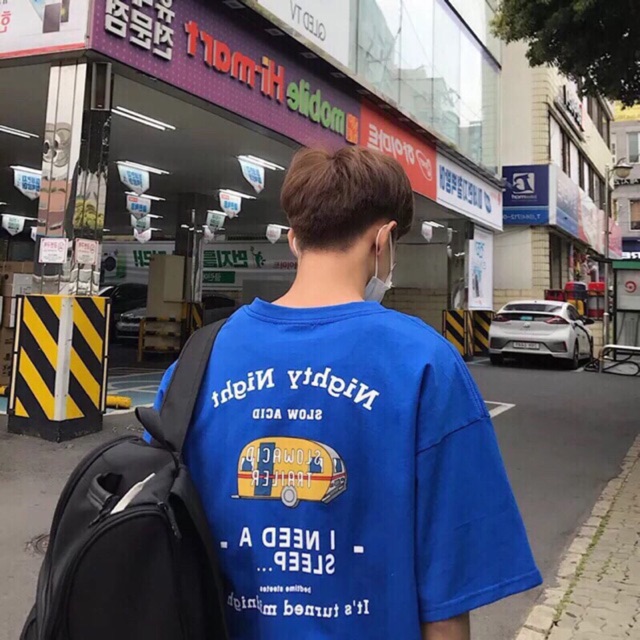 Áo thun phông PINK tay lỡ form rộng I NEED SLEEP Unisex