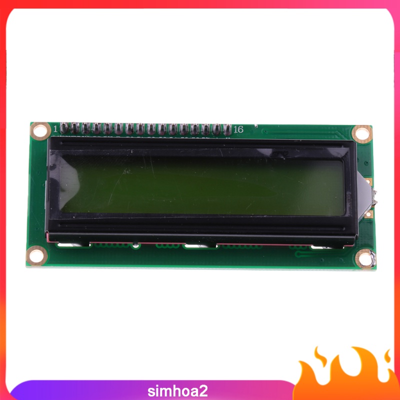 [SIMHOA2] 1 X LCD Module Display 5V LCD 1602 IIC I2C TWI 1602 Series For - Yellow Green | BigBuy360 - bigbuy360.vn