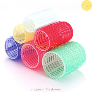 Lô Cuốn Tóc Hàn Quốc Lõi Nhựa siêu to dài Tự Dính Tạo Kiểu #LUCYLUXURYSHOP