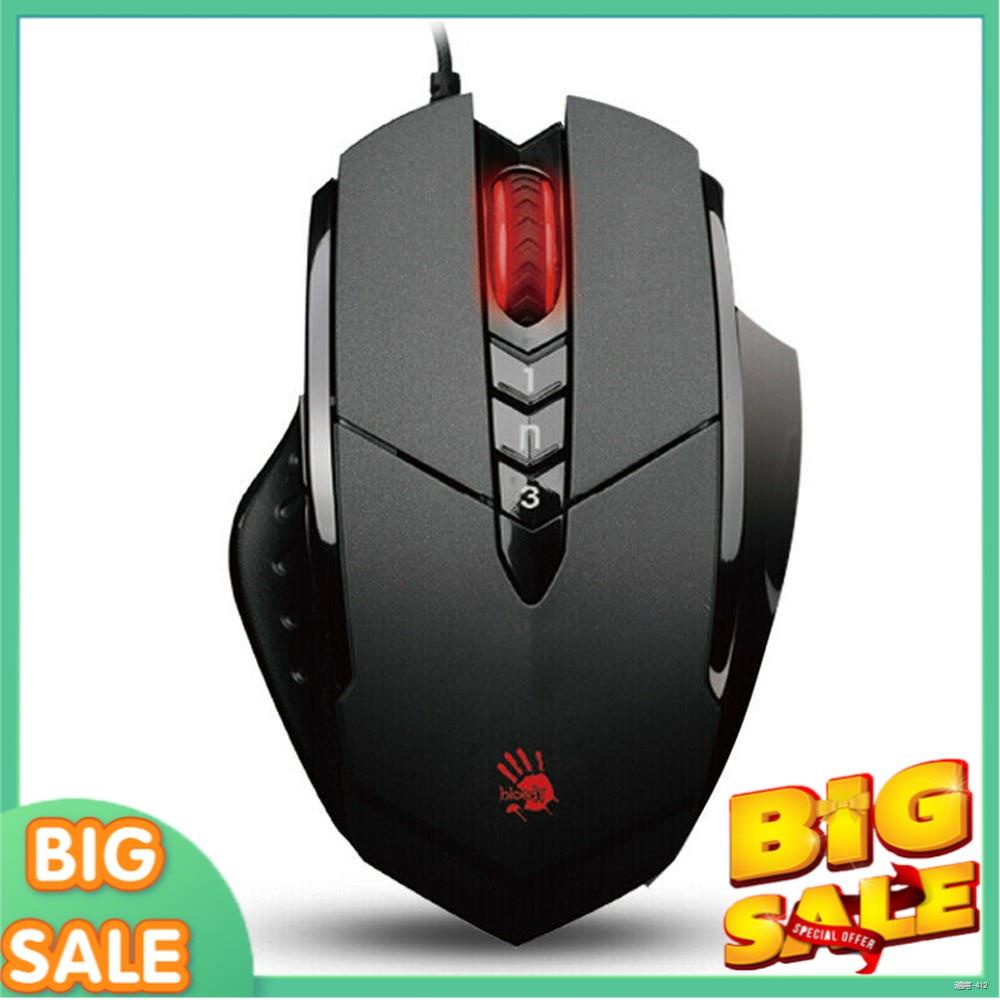 ✔Chuột Quang Chơi Game Có Dây 8 Nút Bấm 3200dpi Cho A4Tech Bloody V7M