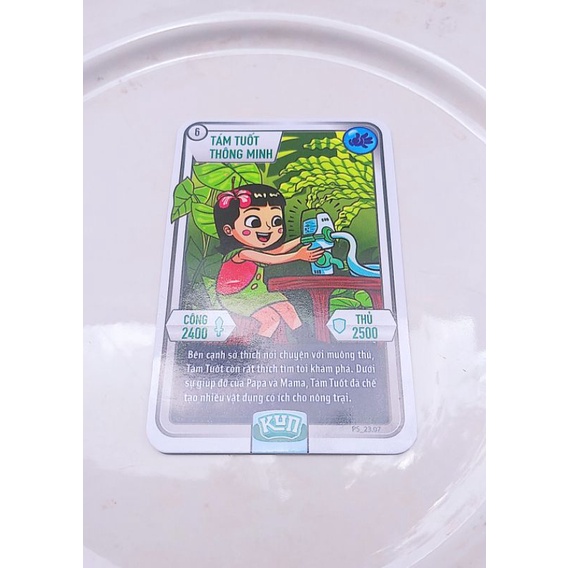 Thẻ bài kun hoạt hoạ