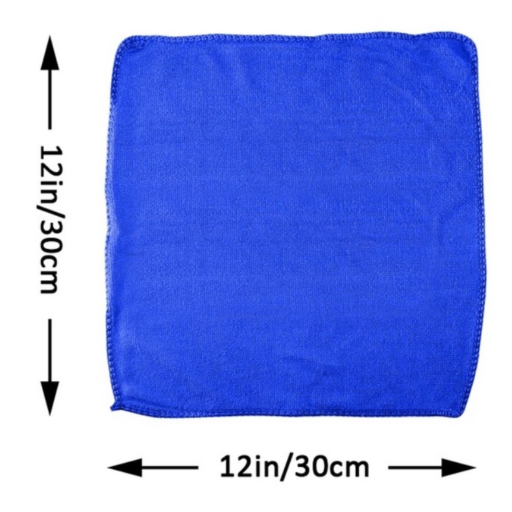 Khăn Lau Xe Hơi Dày Dặn Thấm Hút Tốt 30*30cm