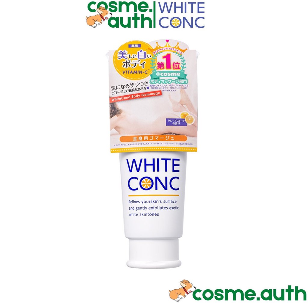 Tẩy Tế Bào Chết Dưỡng Trắng Da White ConC 180gr