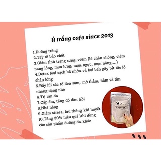 Ủ TRẮNG CAFE CHÍNH HÃNG (100% TỪ THIÊN NHIÊN 300g/gói)❤️❤️