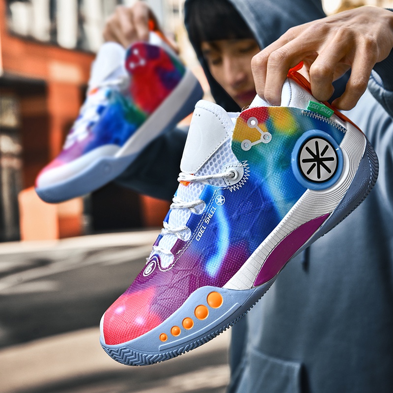 Giày Thể Thao Chơi Bóng Rổ Trong Nhà/Ngoài Trời Chất Lượng Cao Dành Cho Nam Nữ Size 36-45