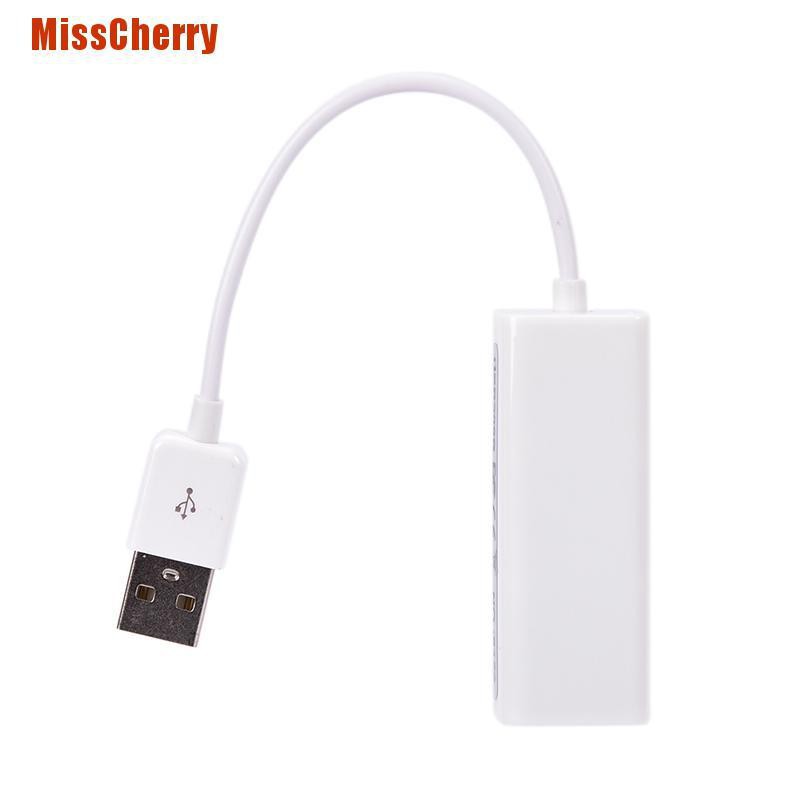 Cáp Chuyển Đổi Usb 2.0 Sang 10 / 100 / 1000 Gigabit Rj45 Ethernet Lan Chất Lượng Cao