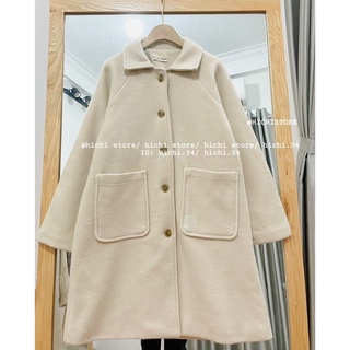 Áo dạ blazer dáng dài ảnh thật video hichi