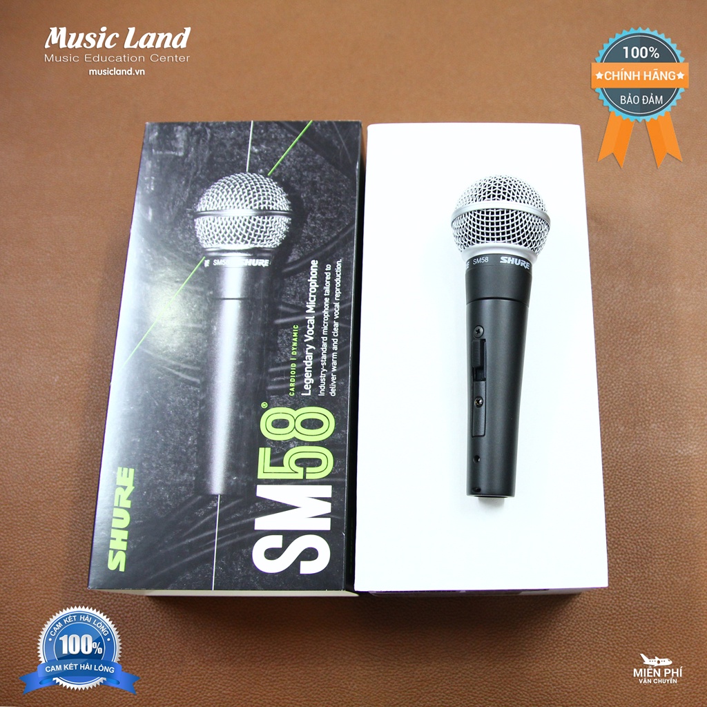 Micro Shure SM58S – Chính hãng