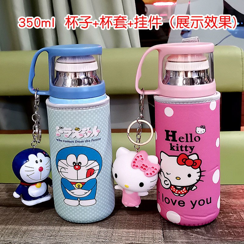 Thermos Cup Girl Cute Student Phiên bản trẻ em đơn giản của Hàn Quốc ấm đun nước inox 304 xu hướng cốc 24 giờ nam