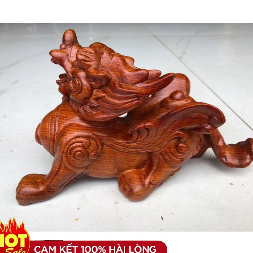 Ty hưu làm bằng gỗ cao cấp - TẶNG 1 VÒNG ĐEO TAY Hàng loại 1 cao cấp